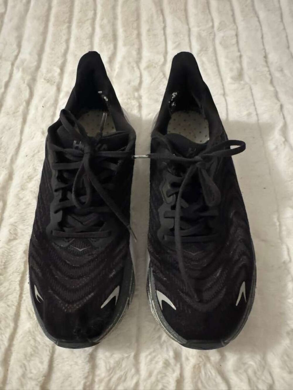 HOKA One One Arahi 6 Men's Running Shoes Black Size 9.5 US Pre Owned